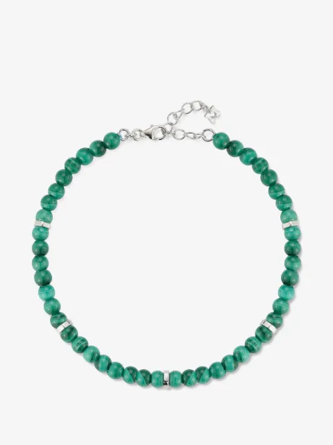Mateo pulsera Hex Nut con malaquita