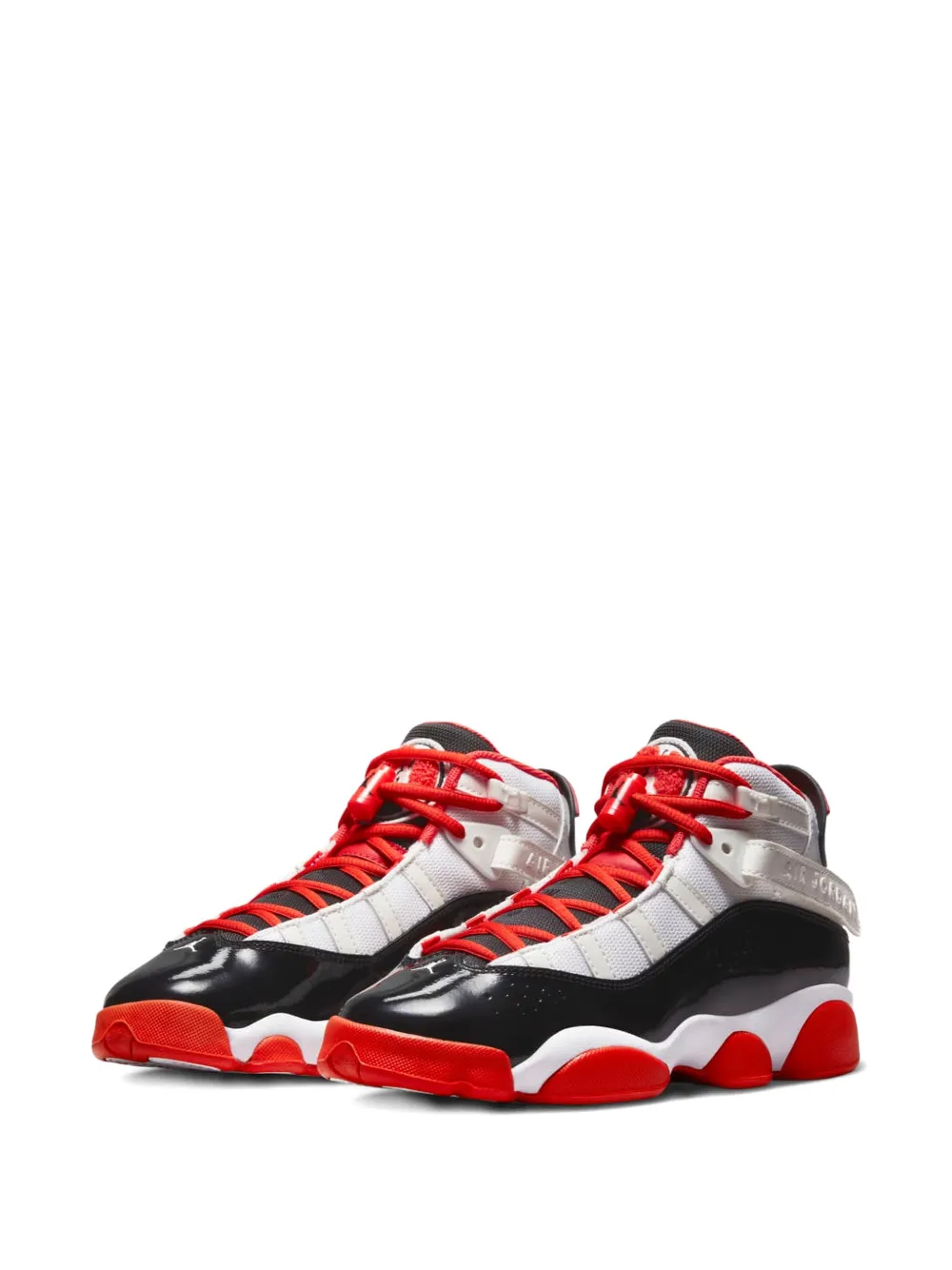 Jordan Kids Air Jordan 6 Rings lGs eather sneakers - Rosso