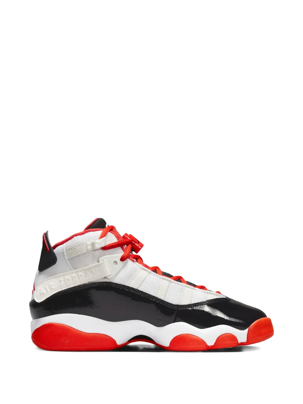 Jordan Kids Air Jordan 6 Rings lGs eather sneakers Rood