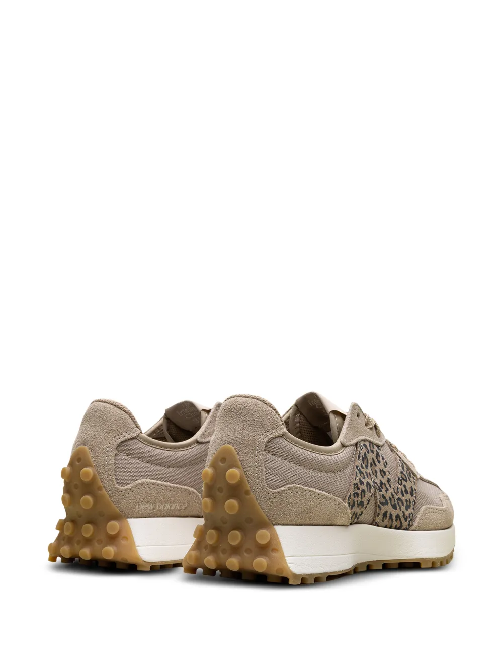 New Balance 327 leopard-print sneakers Beige