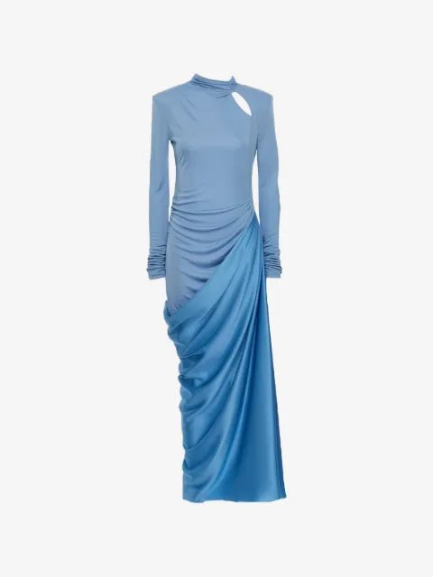 Valentino Garavani cut-out draped maxi dress