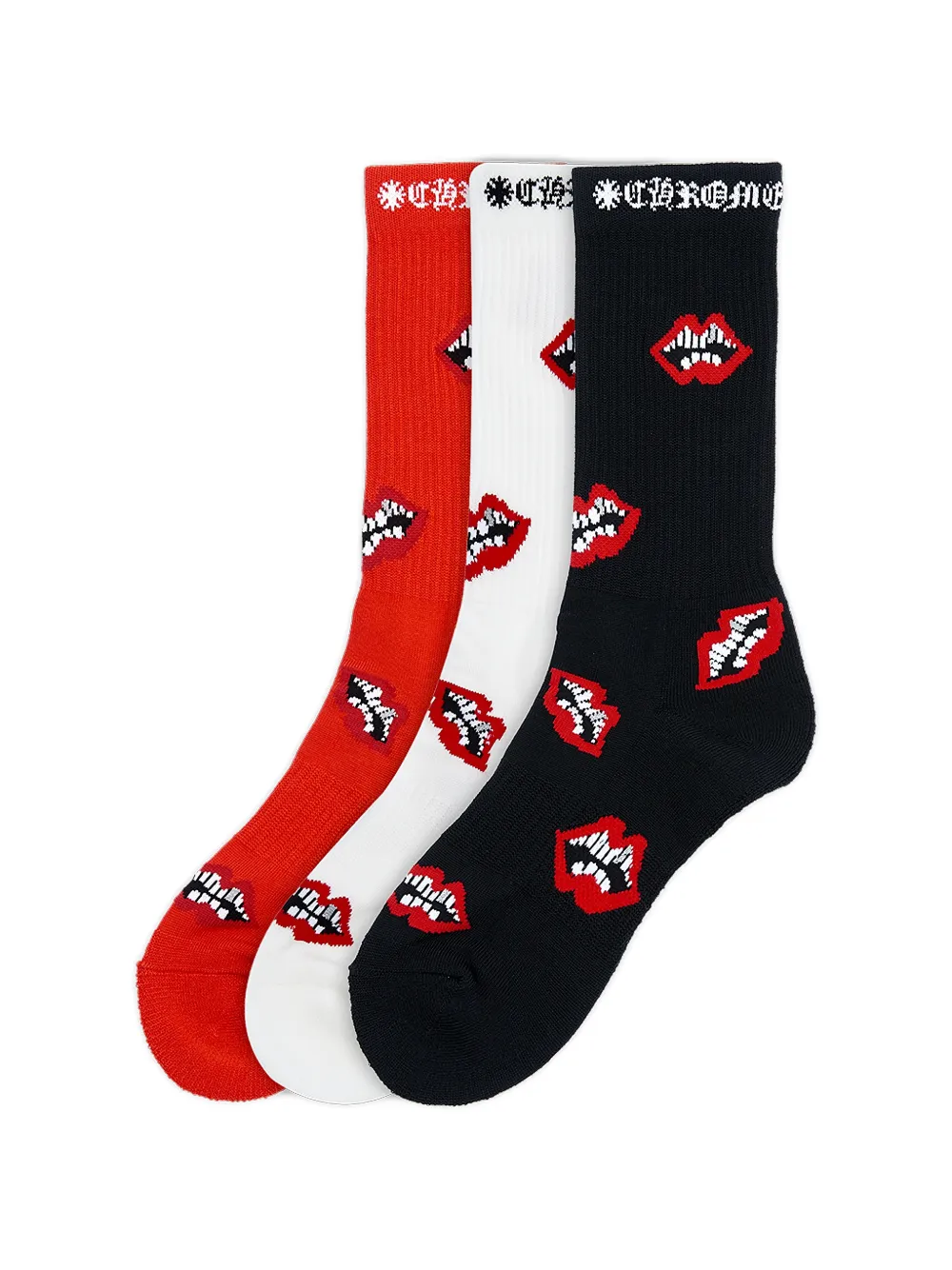 Chrome Hearts x Matty Boy Chomper socks - Nero