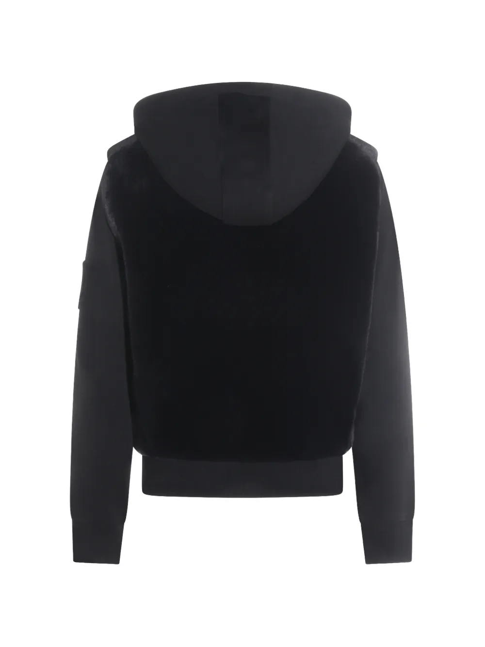  Moose Knuckles Fur Hooded Jacket - Black 