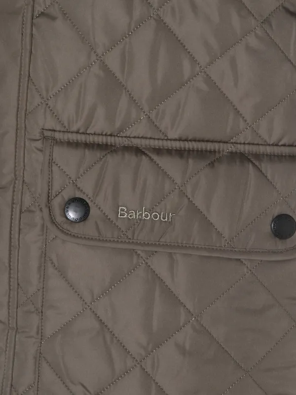 Barbour キルティングベスト | ブラウン | FARFETCH JP