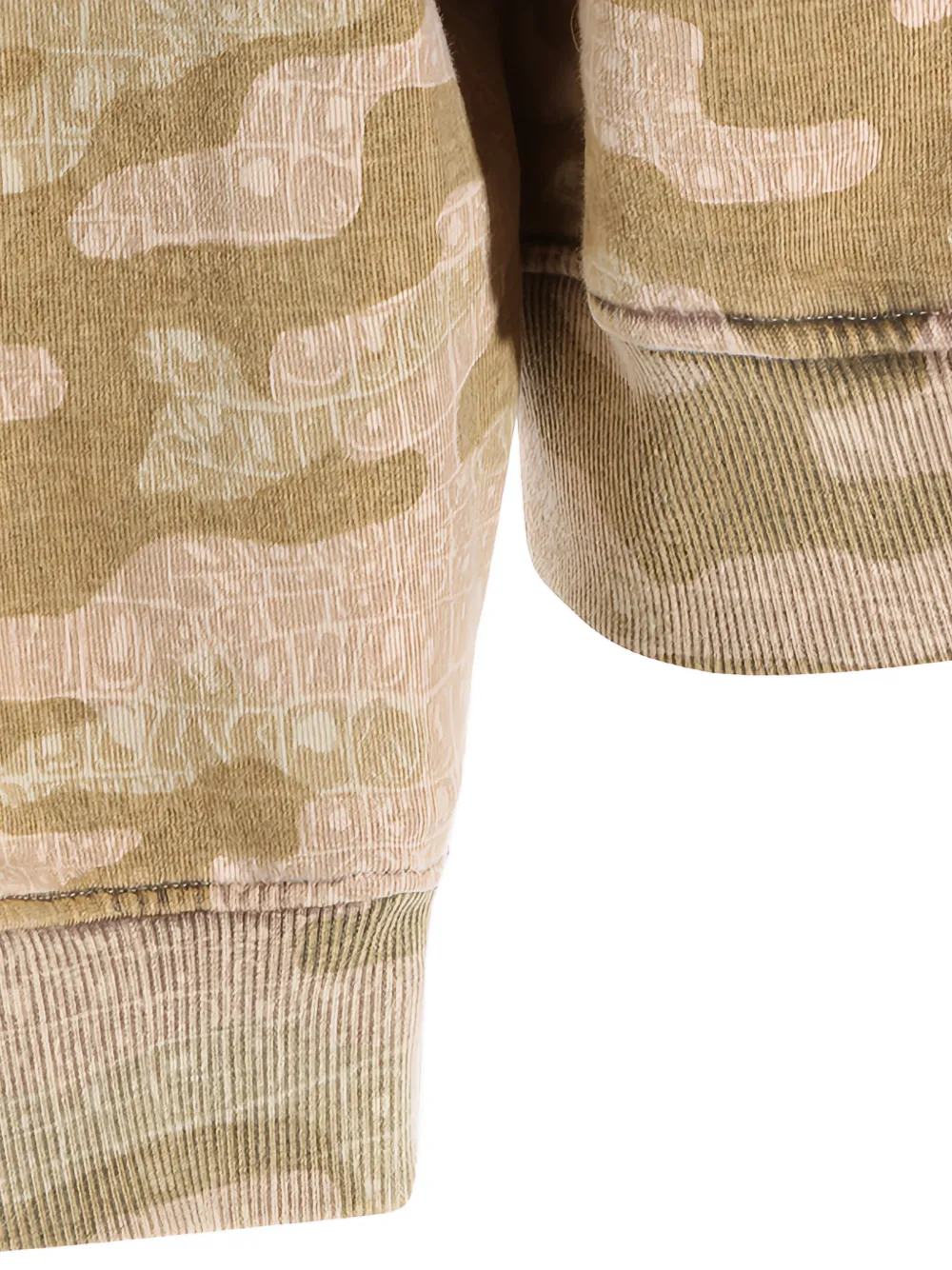 Camo-Print Zip-Up Hoodie