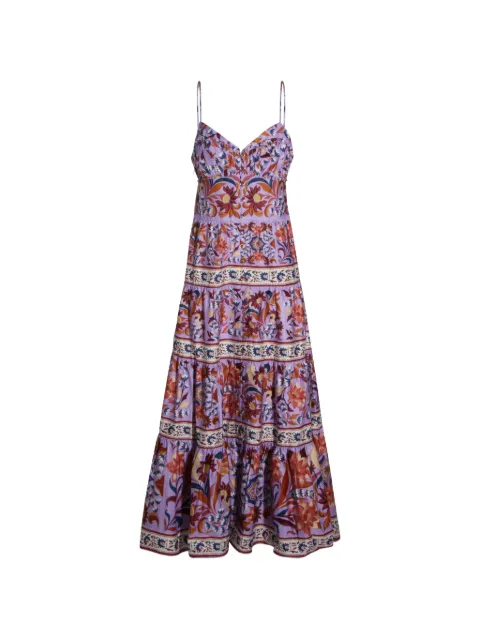 FARM Rio 花卉纽扣连衣裙