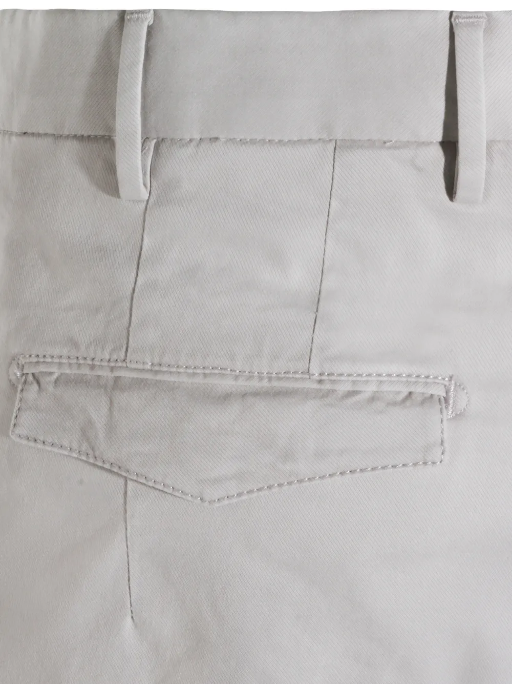 PT Torino Chino met geplooide zak Grijs