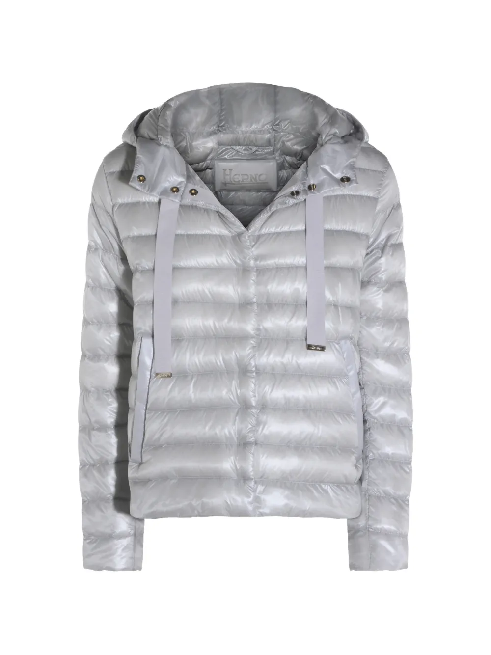 Herno hooded quilted coat - Grigio