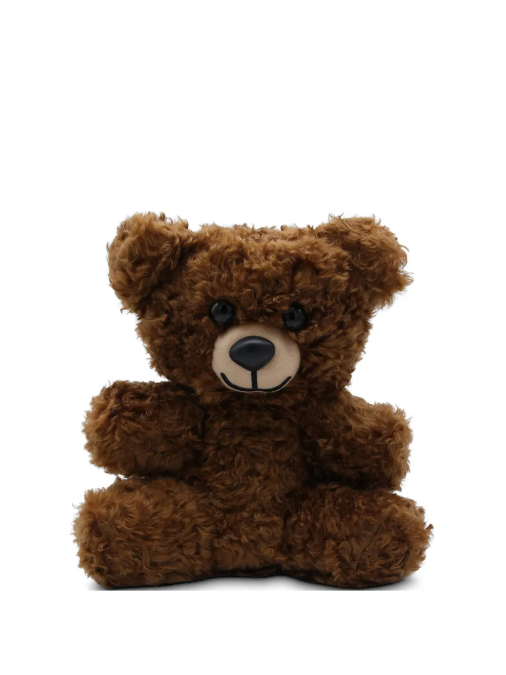 Moschino teddy bear clutch bag - Marrone