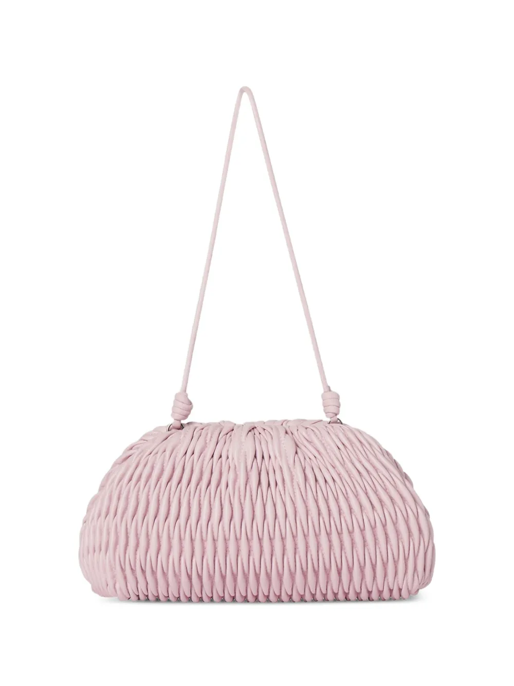 A.L.C. Elio pleated clutch bag - Rosa