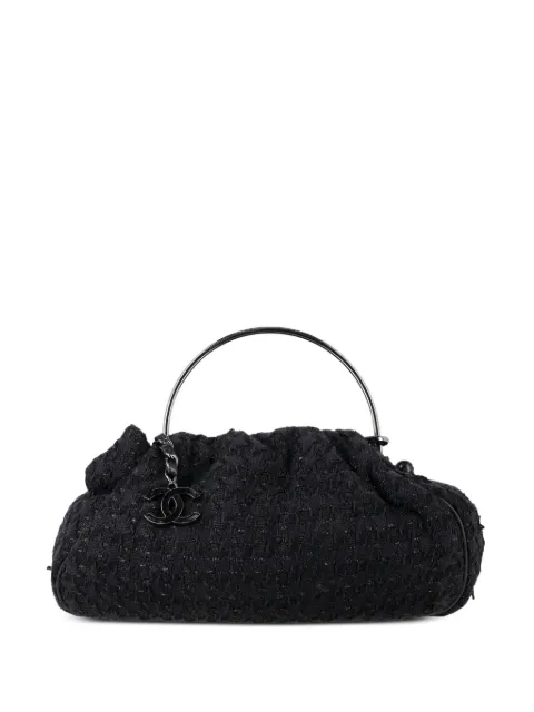 CHANEL Pre-Owned CC Tweed knitting tote bag