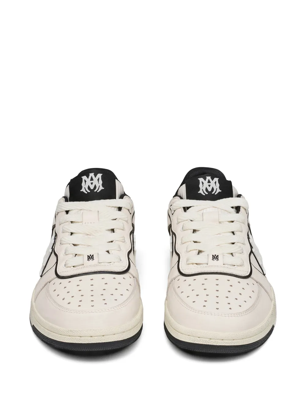 AMIRI Newport sneakers met logopatch Beige