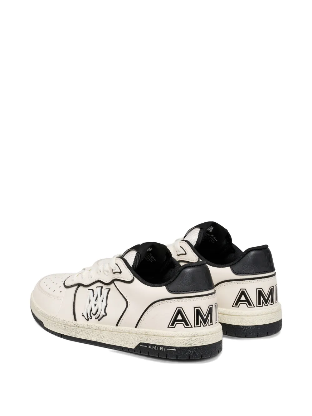 AMIRI Newport sneakers met logopatch Beige