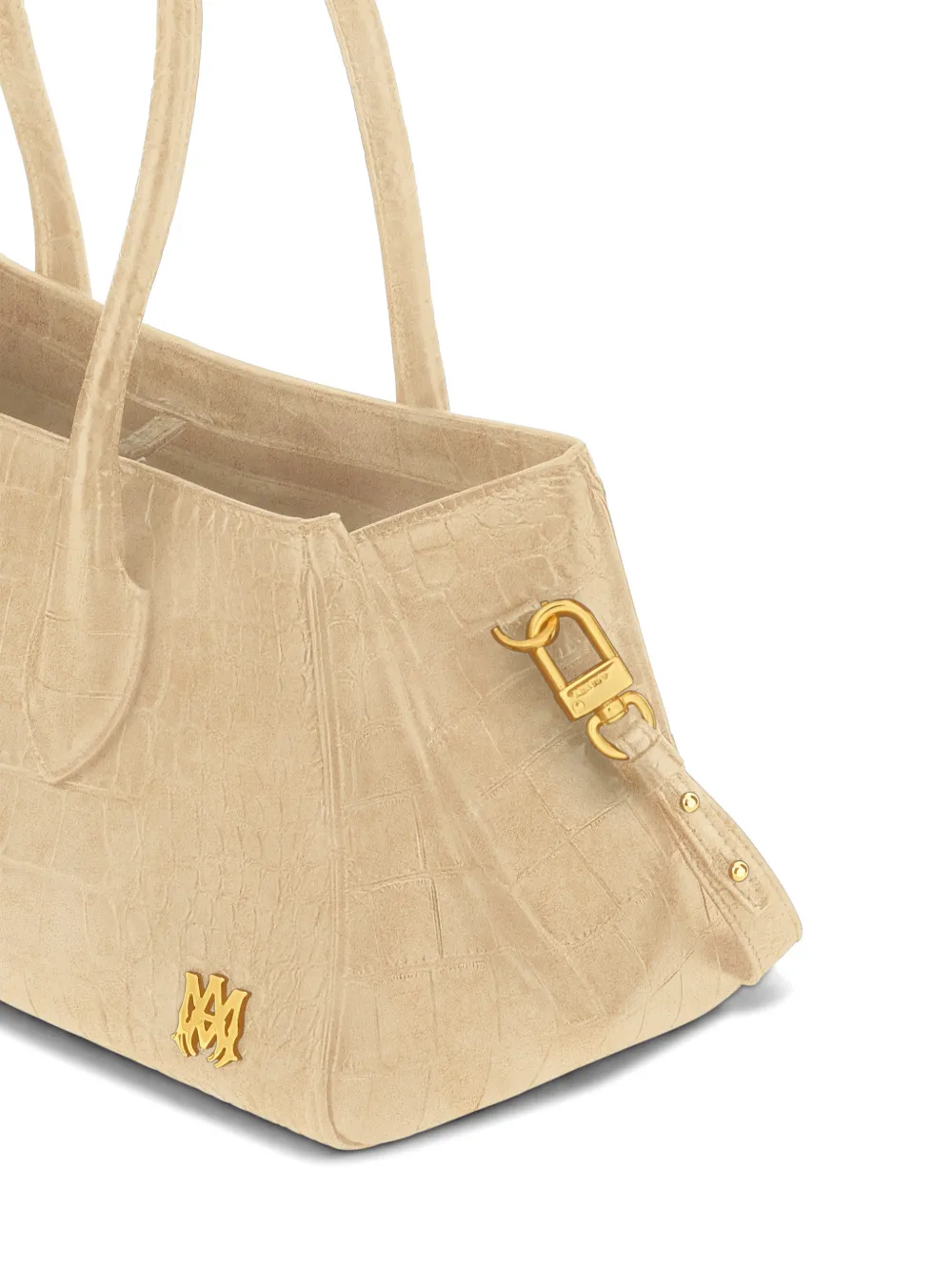 Honey 40 croc-effect shoulder bag