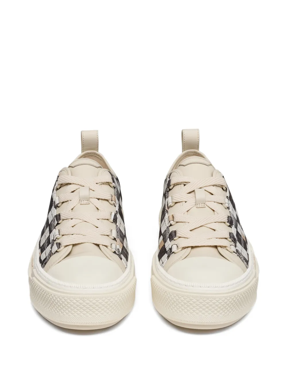 AMIRI Geruite sneakers Beige