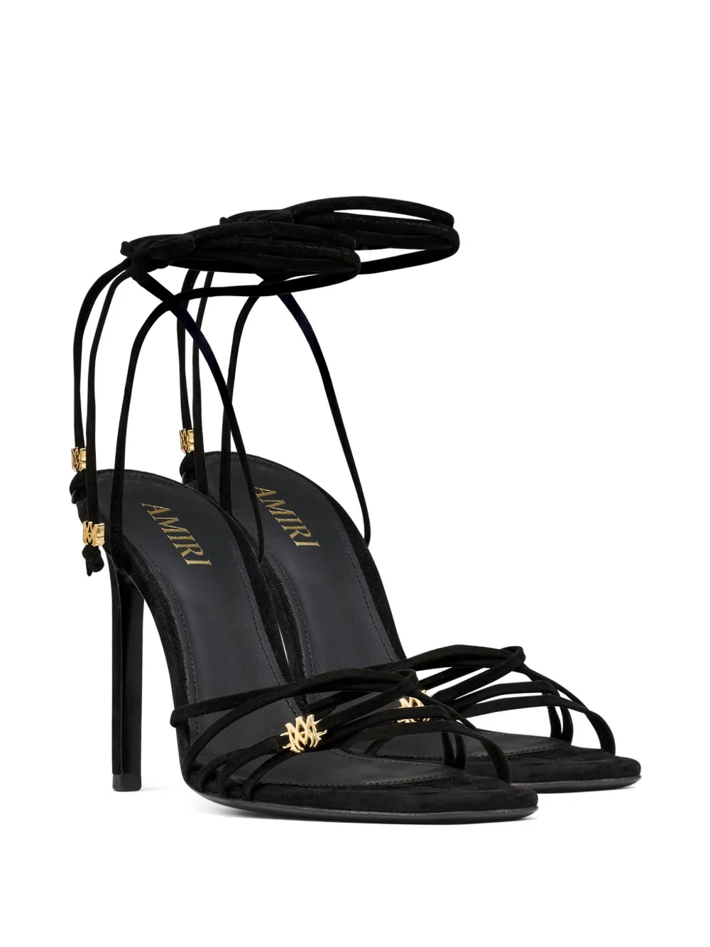 AMIRI Ma pumps met striksluiting en hak Zwart