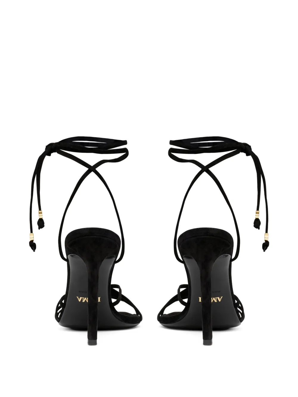 AMIRI Ma pumps met striksluiting en hak Zwart