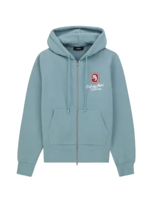 AMIRI Appliqué Zip Hoodie | Blue | FARFETCH