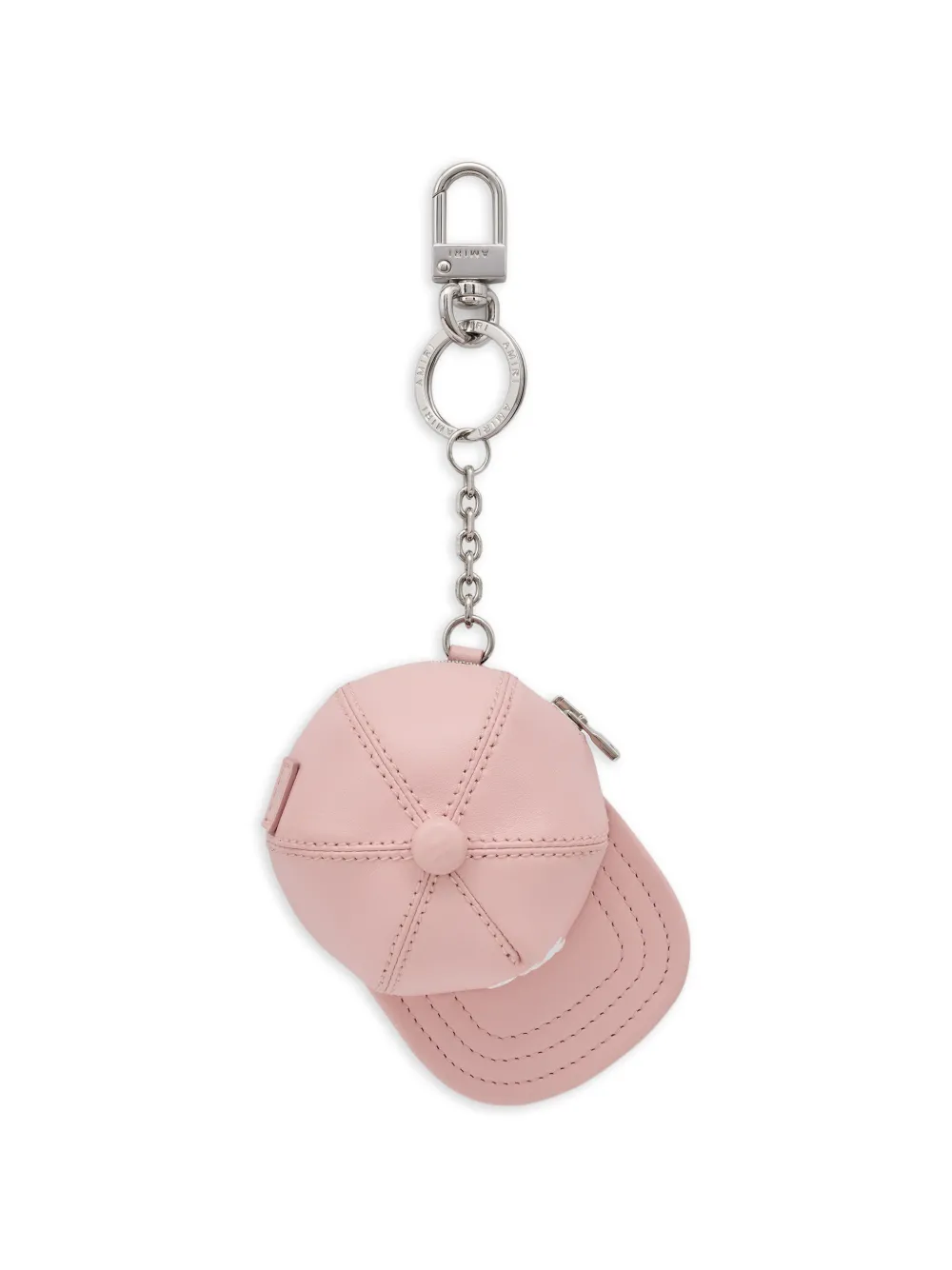Amiri Baseball Cap-chain Keyring In Pink