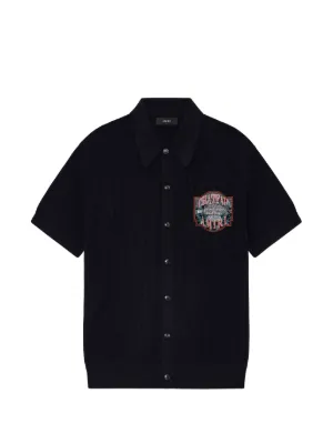 AMIRI Zip Sport Shirt | Black | FARFETCH