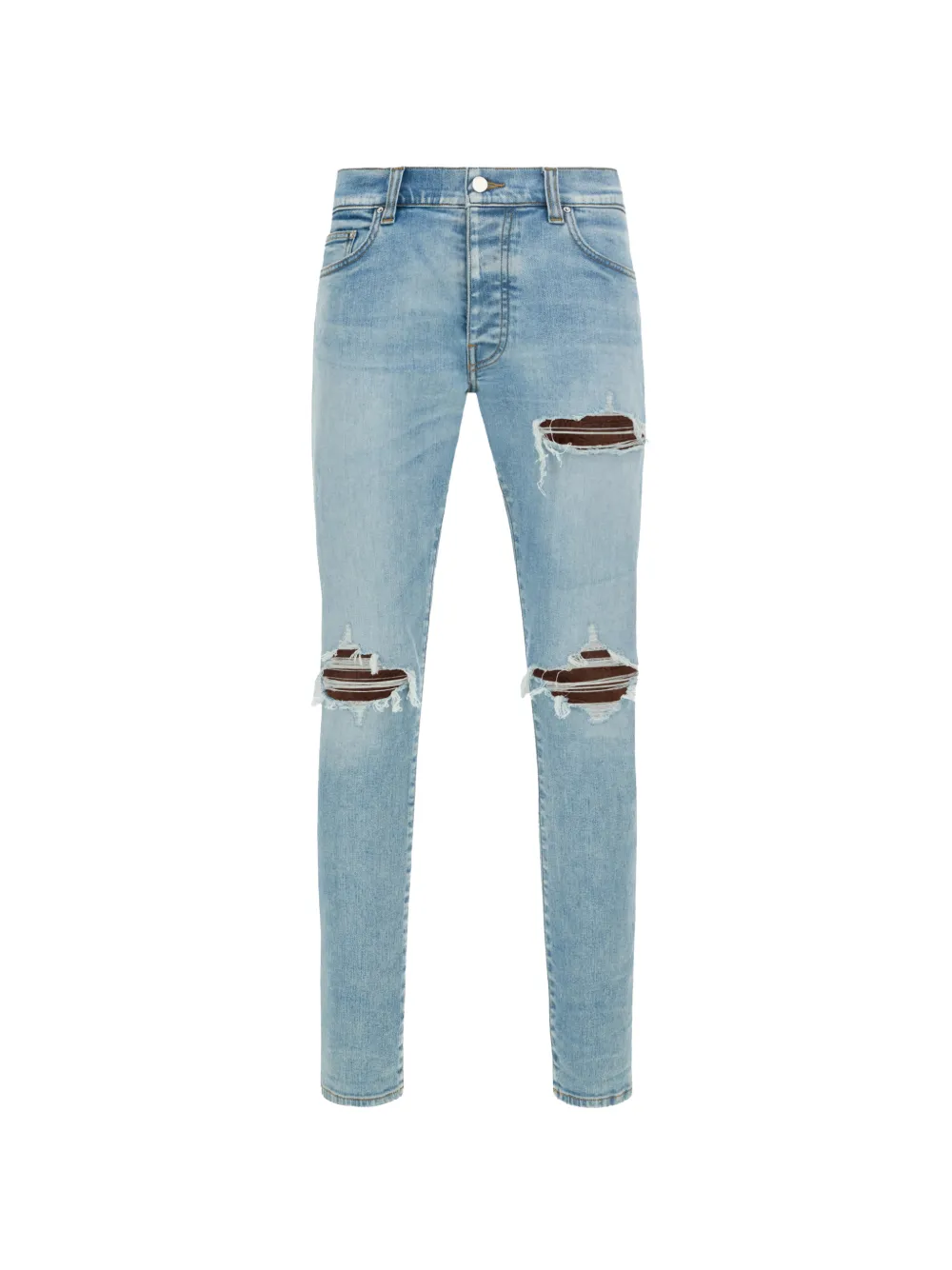 AMIRI Jeans con effetto vissuto Mx1 - Blu