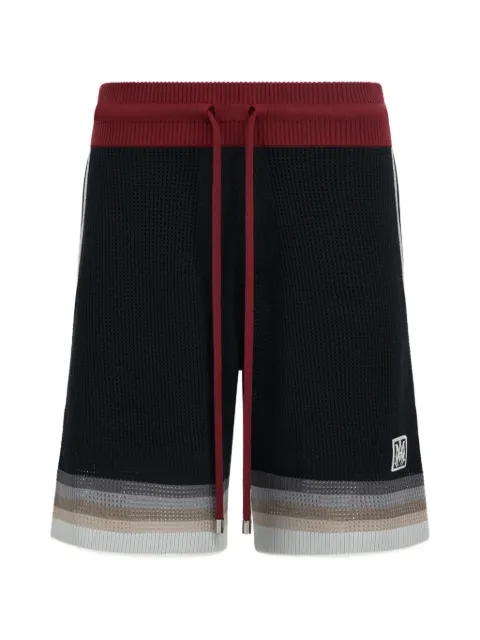 AMIRI striped knitted shorts