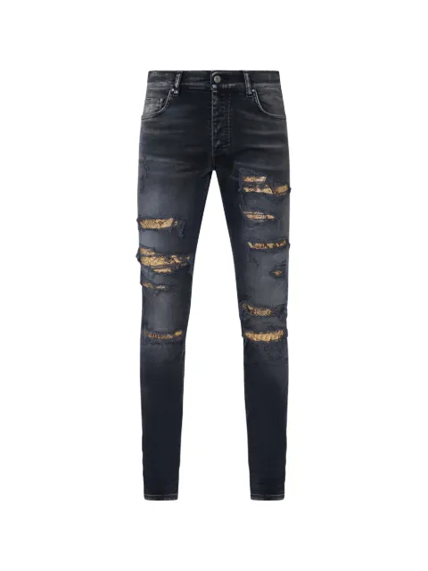 AMIRI Snake Thrasher denim skinny jeans