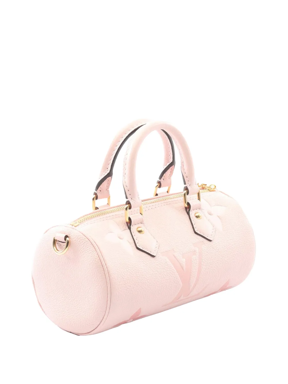  Louis Vuitton Pre-owned Bolso Satchel Papillon Bb De Piel Empreinte Con Motivo Monogram 2021-2026 - Rosa 