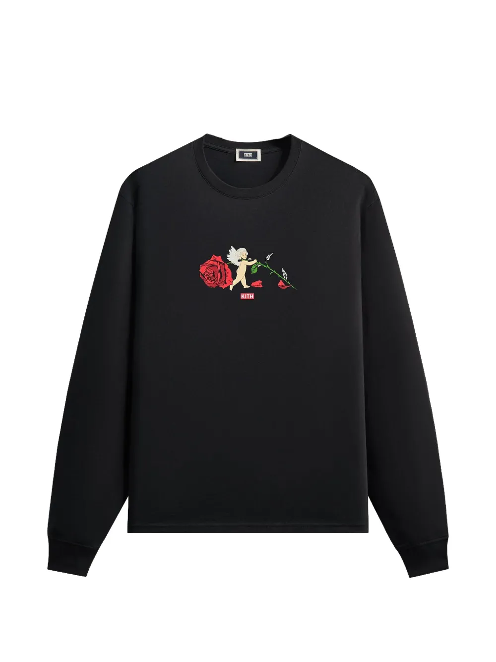 KITH playera Cupid Rose | negro