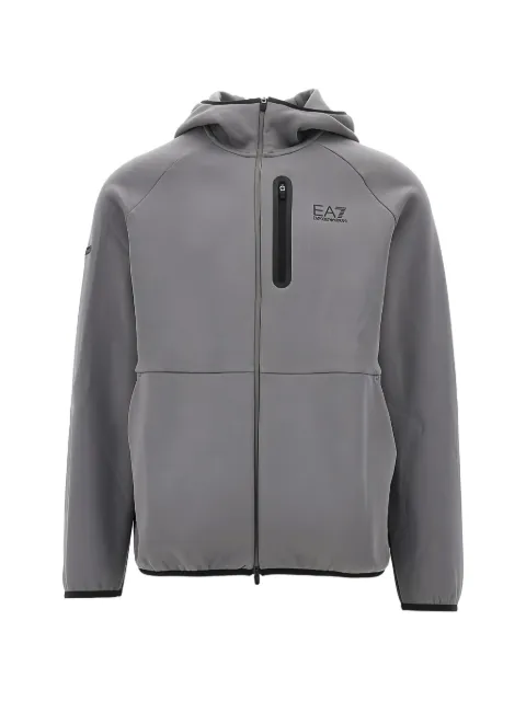 Ea7 Emporio Armani hoodie con cierre
