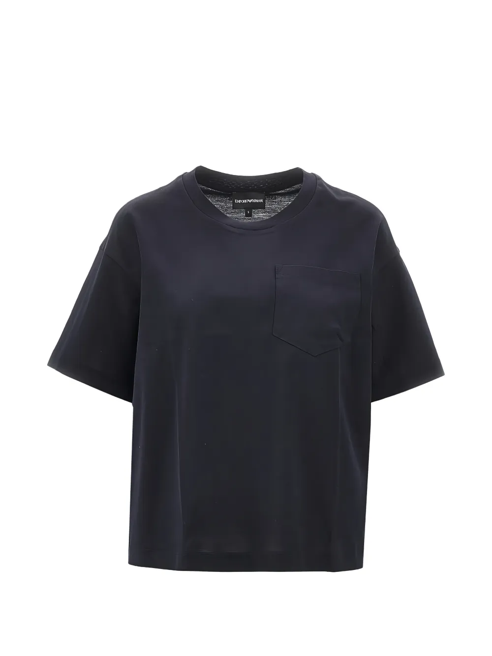 Emporio Armani pocket-detail T-shirt - Blu
