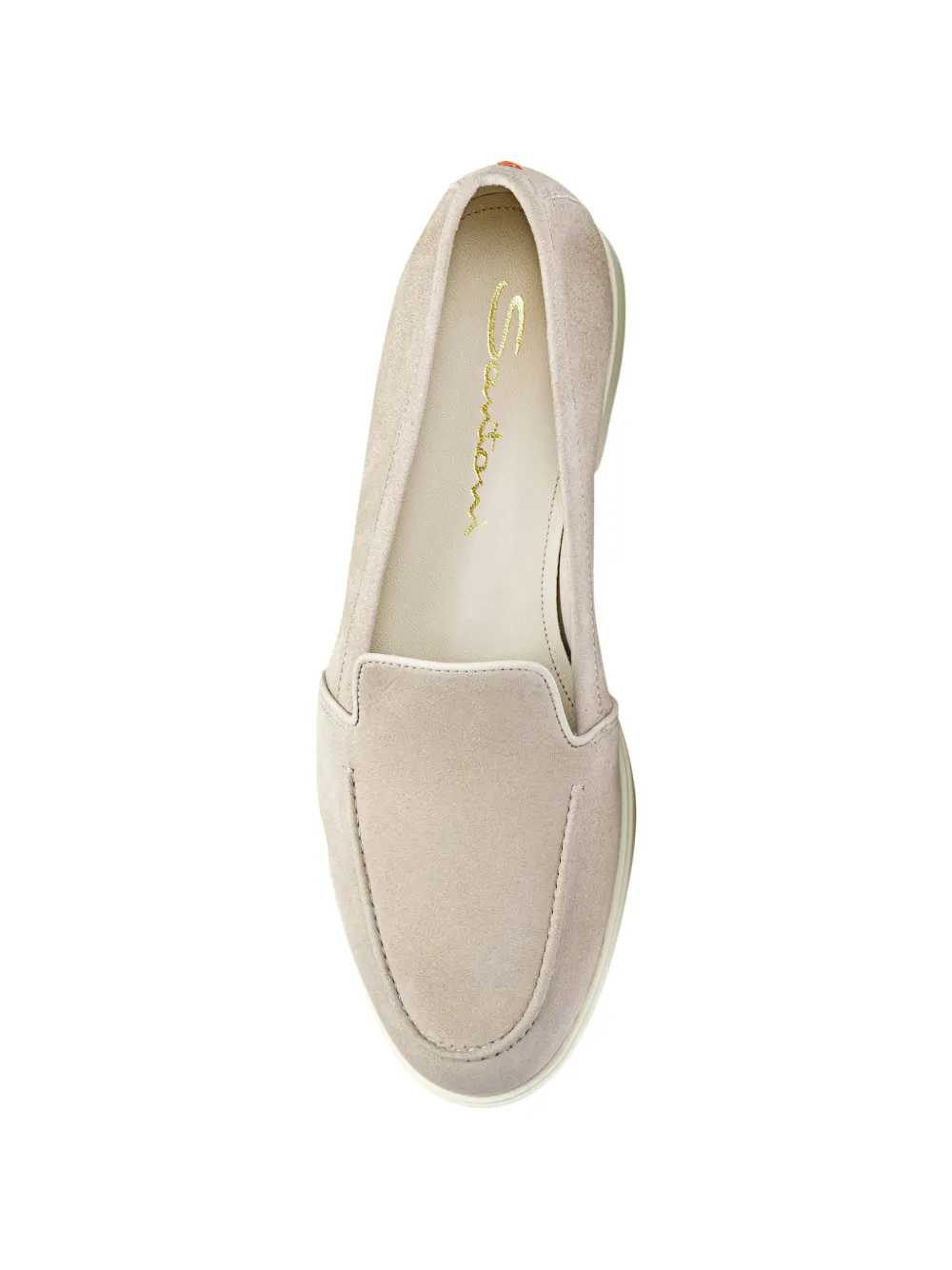 Santoni classic-silhouette loafers Beige
