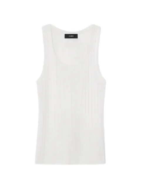 AMIRI camiseta tejida de canalé