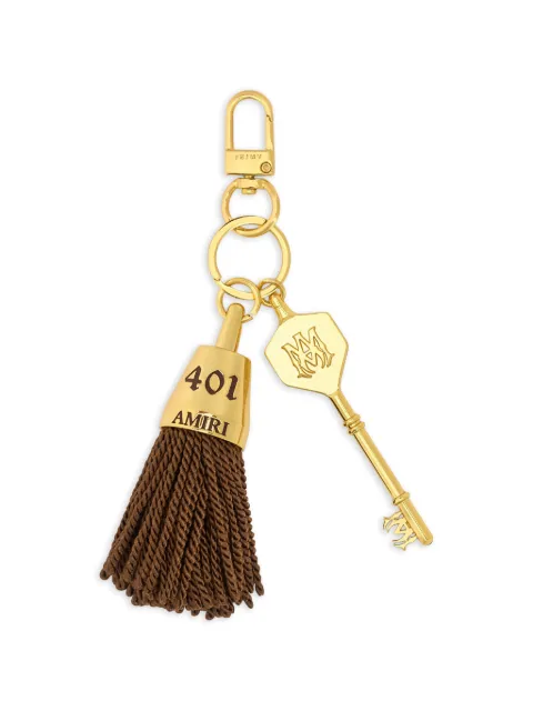 AMIRI tassel key-charm keyring