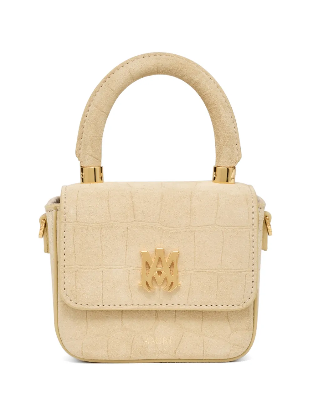 AMIRI Borsa mini in pelle scamosciata - Toni neutri