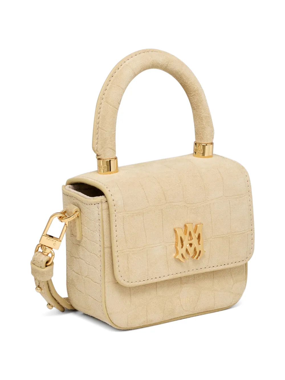  Amiri Suede Mini Bag - Neutrals 