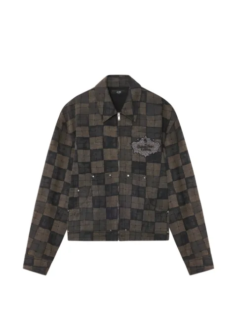 AMIRI checked denim jacket