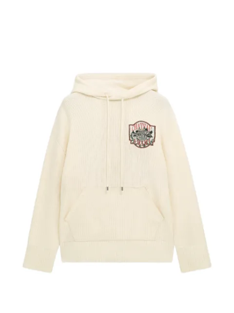 AMIRI logo-embroidery hoodie