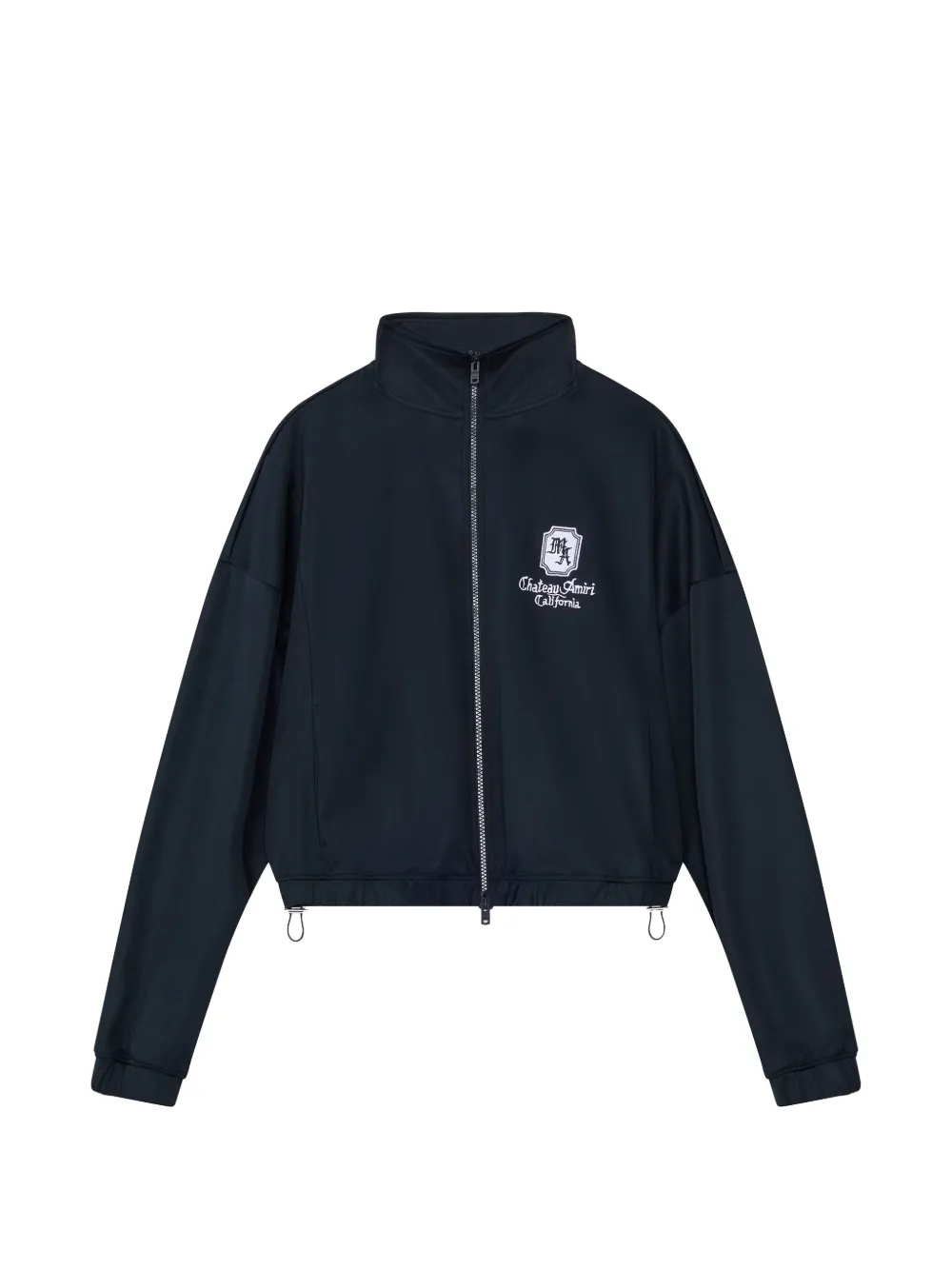 AMIRI Ma Chateau logo-print zip-fastening sweatshirt - Black