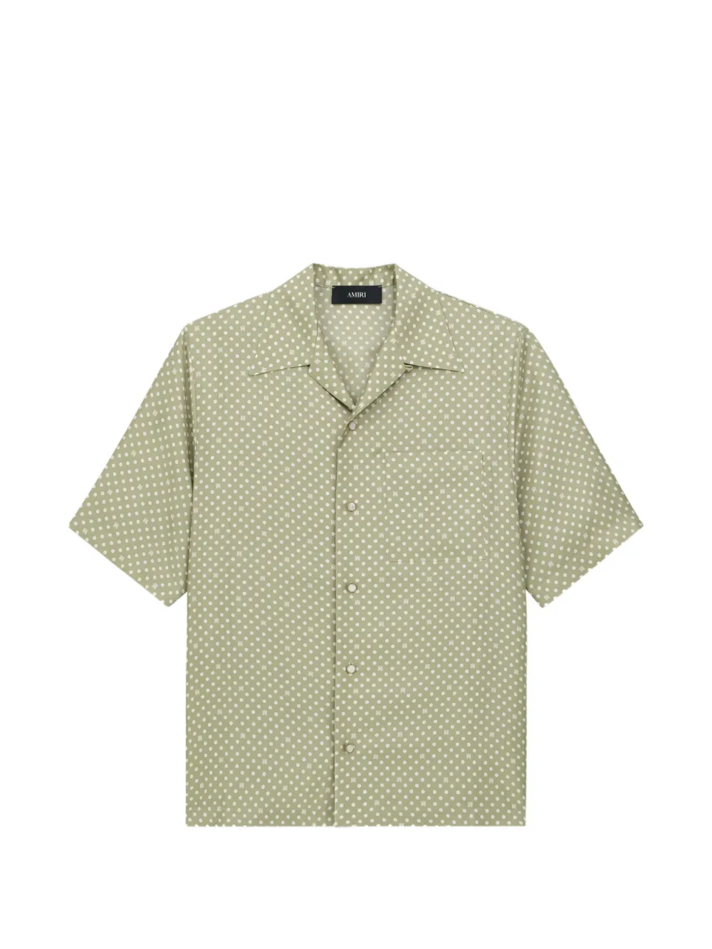 AMIRI polka-dot-pattern shirt - Green