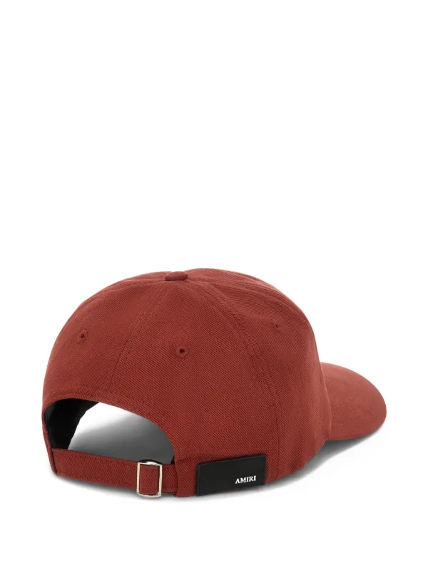 AMIRI logo-embroidery Baseball Cap | Orange | FARFETCH