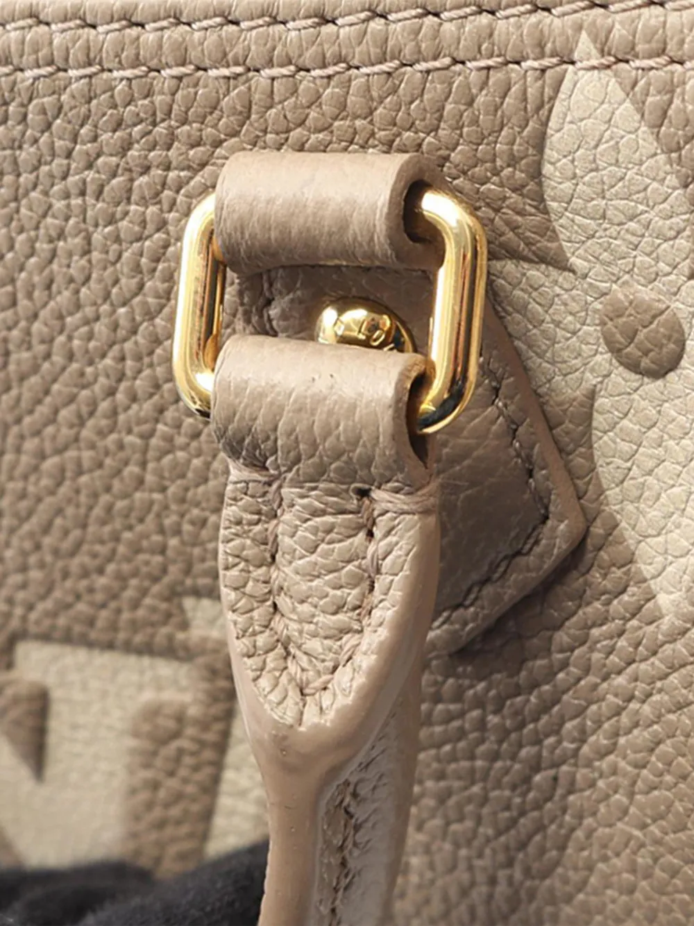 2021-2026 Bicolor Monogram Empreinte Papillon Bb Satchel