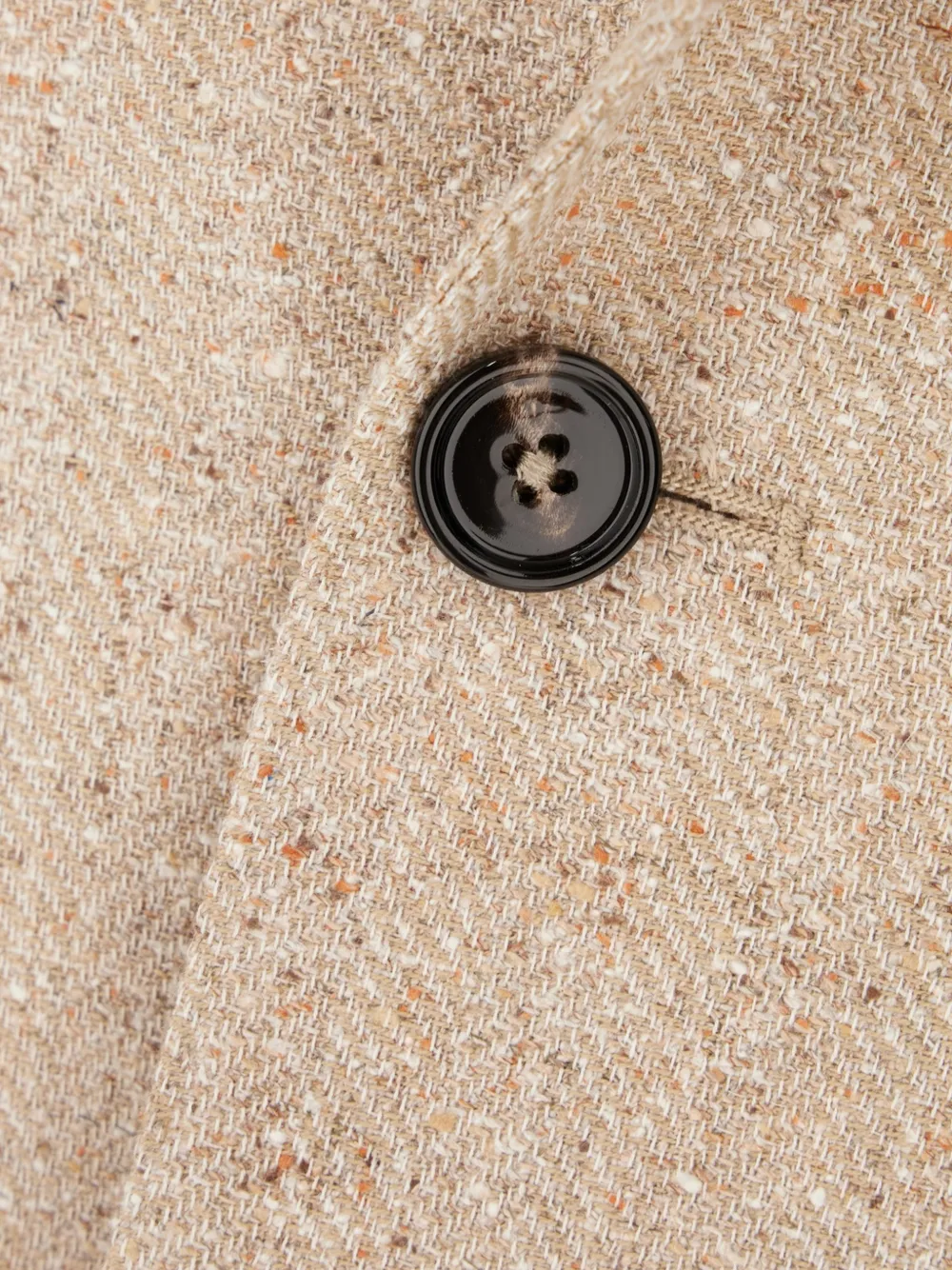 Tagliatore Blazer met visgraatpatroon Beige