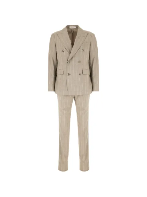 Tagliatore pinstripe-pattern double-breasted suit