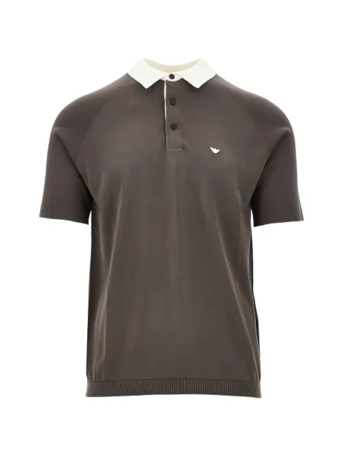 Emporio Armani mag collared polo shirt