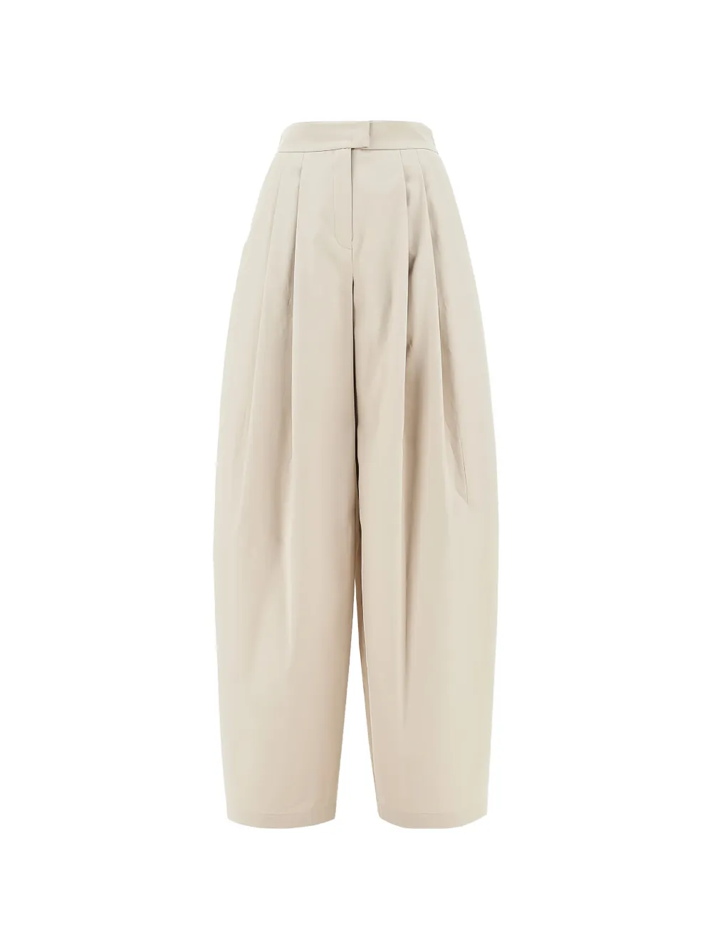Emporio Armani pleated trousers - Toni neutri