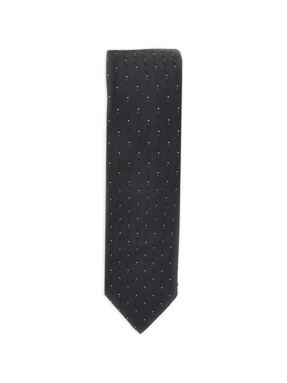 Emporio Armani polka-dot tie - Nero