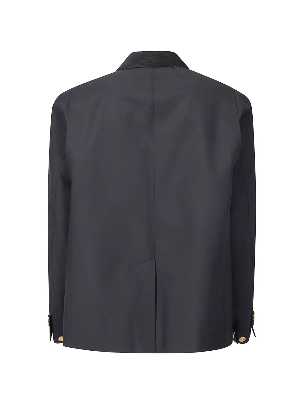 sacai x Carhartt WIP Suiting x Duck jack met ribfluwelen kraag Blauw