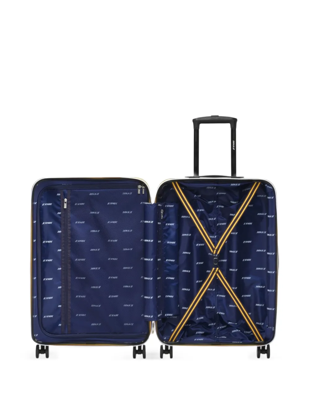 K-Way Medium Eudoxieur reistas met logo Zwart