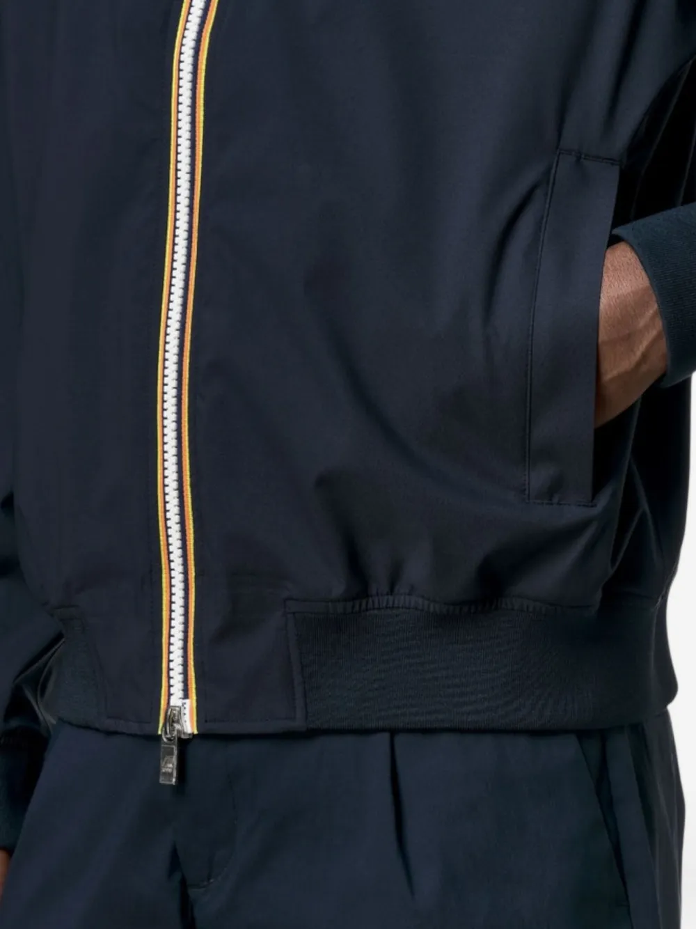 K-Way Arsene jack met rits Blauw